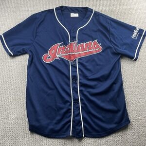 Cleveland Indians Guardians Charles Nagy Jersey Men's XL Blue SGA Baseball MLB